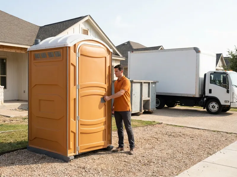 Construction Site Toilet Rental in Georgetown, TX
